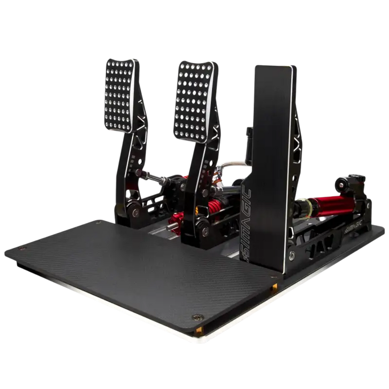 simagic pedals p2000 SIMAGIC P2000 PEDALS LONG THROTTLE PLATE – IRL Motorsports