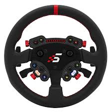 SIMAGIC GT PRO(K) ROUND WHEEL WITH PADDLE SHIFT AND CLUTCH PADLES ALSO REV STRIP AND MULTIFUNCTION AND COLOR BUTTONS